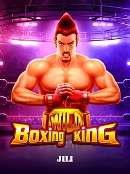 Boxing King Slot Game Poster by JILI Games