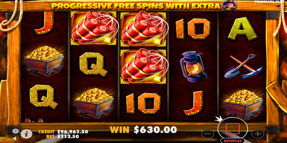 Gold Rush Dynamic Reels Visual