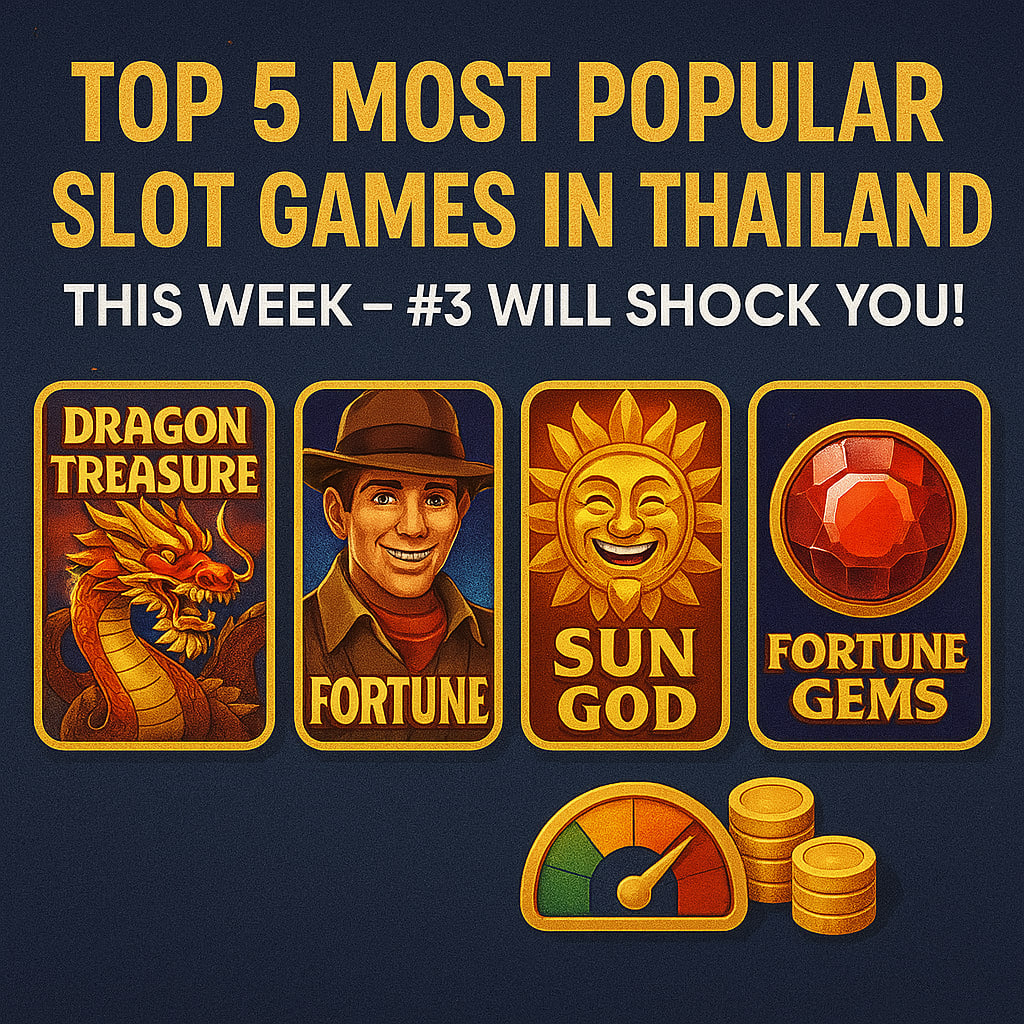 5 Popular Slots in Thailand