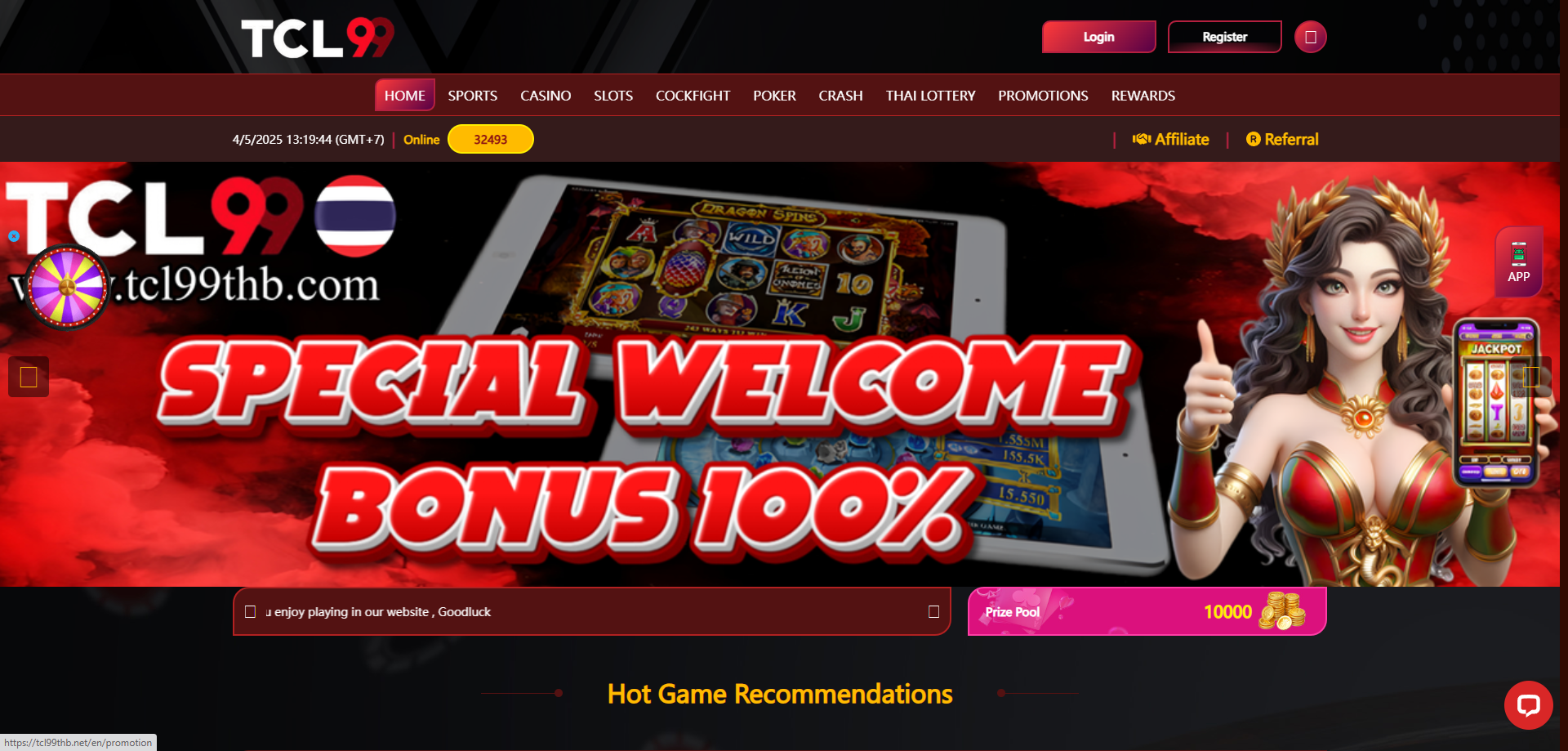 tcl99 thailand casino Screenshot 1