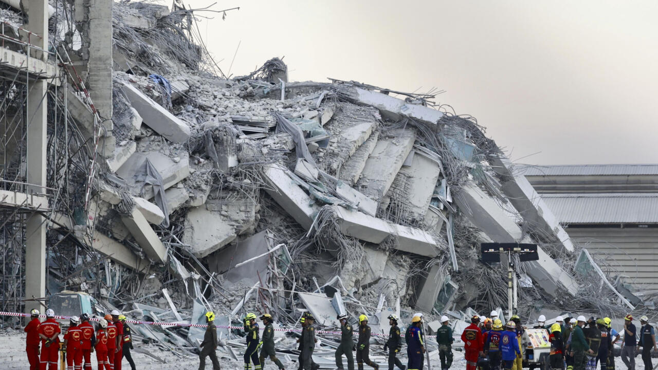Myanmar earthquake news image