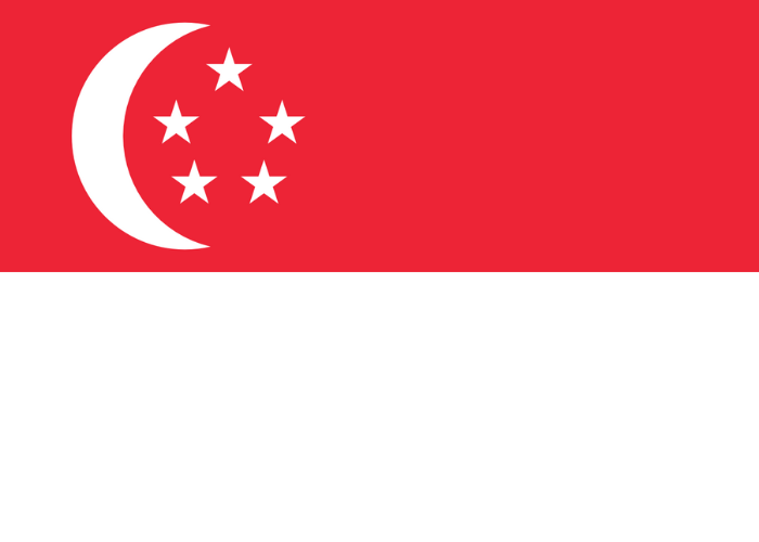 Singapore Flag Icon - Casino Guide