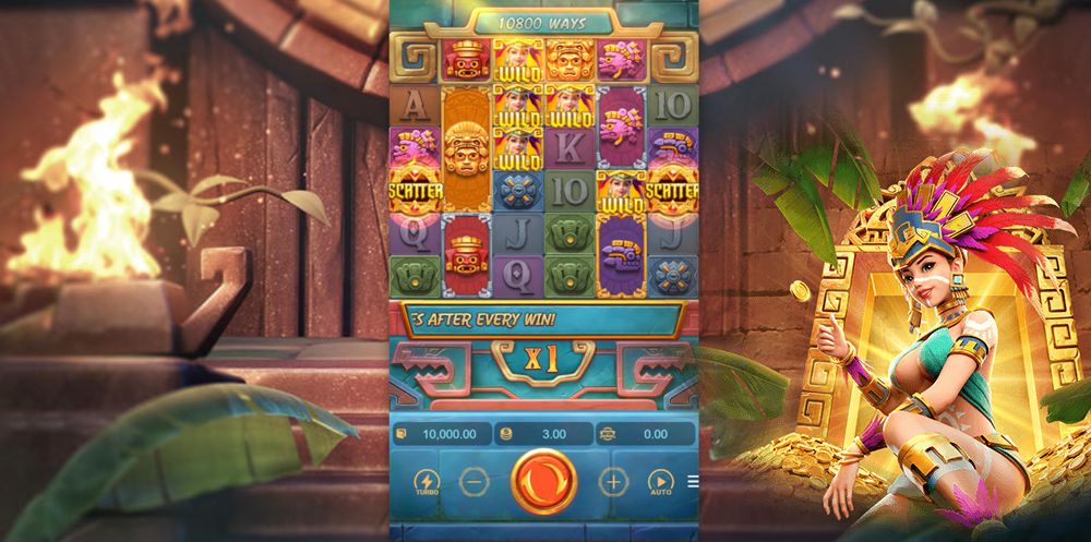 Aztec Theme Slot Bonus Feature Image